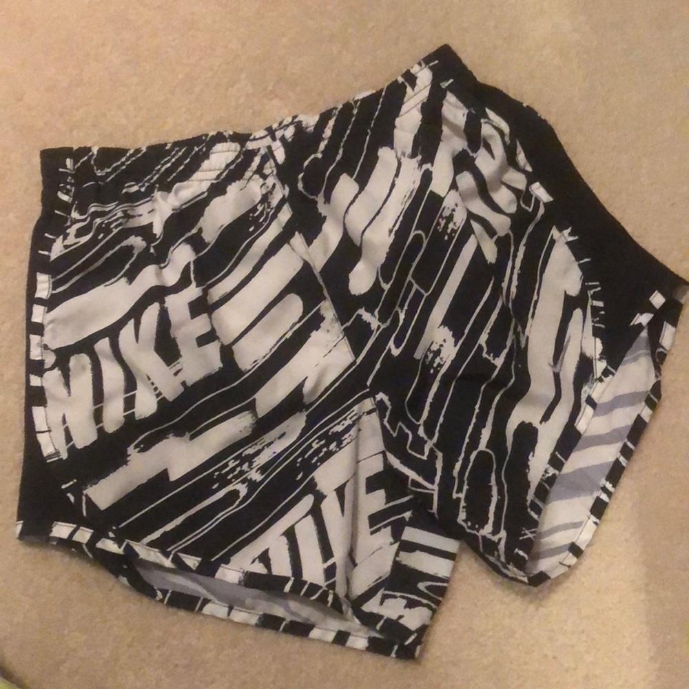 Nike running shorts.